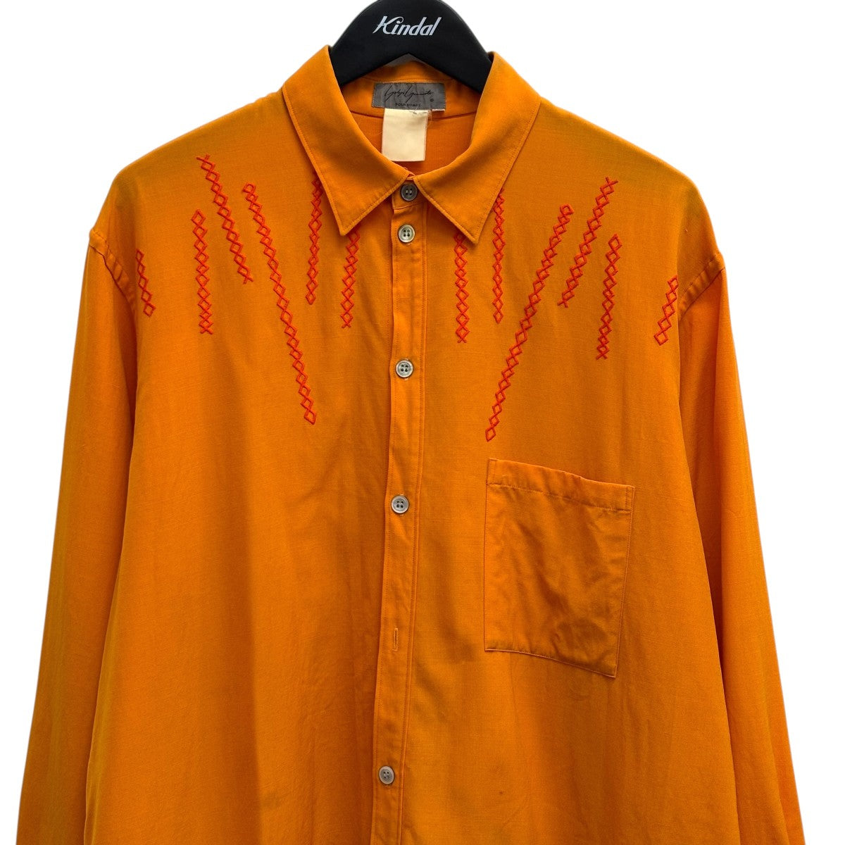 YOHJI YAMAMOTO 89AW長袖シャツ 古着・中古-3枚目のアイテム画像