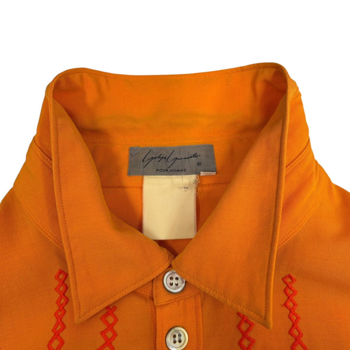 YOHJI YAMAMOTO 89AW長袖シャツ 古着・中古-8枚目のアイテム画像