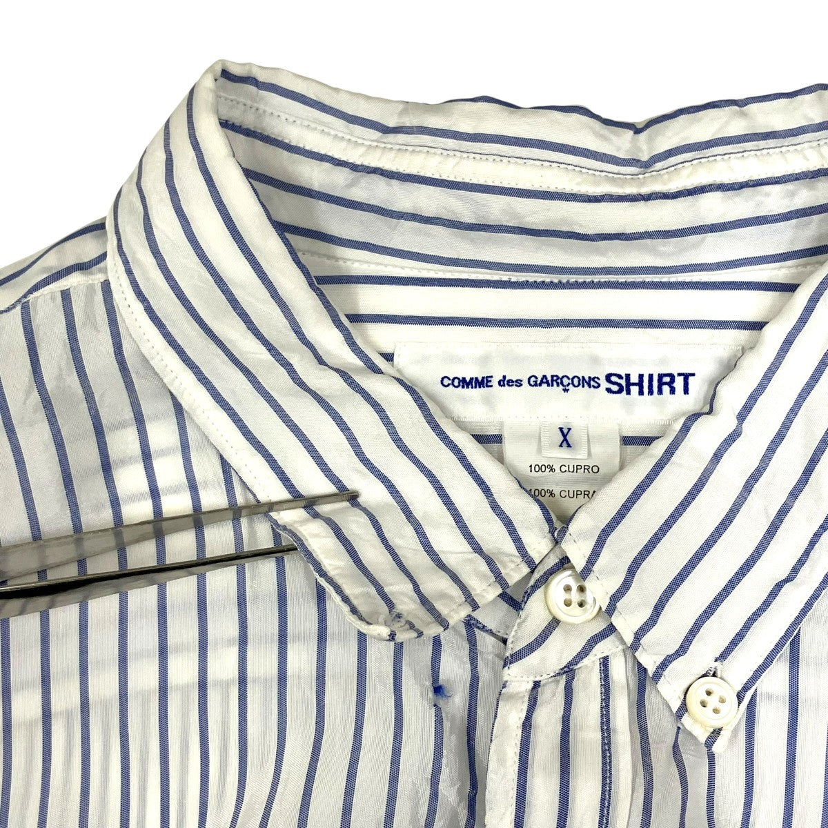COMME des GARCONS SHIRT 半袖シャツ 古着・中古-6枚目のアイテム画像