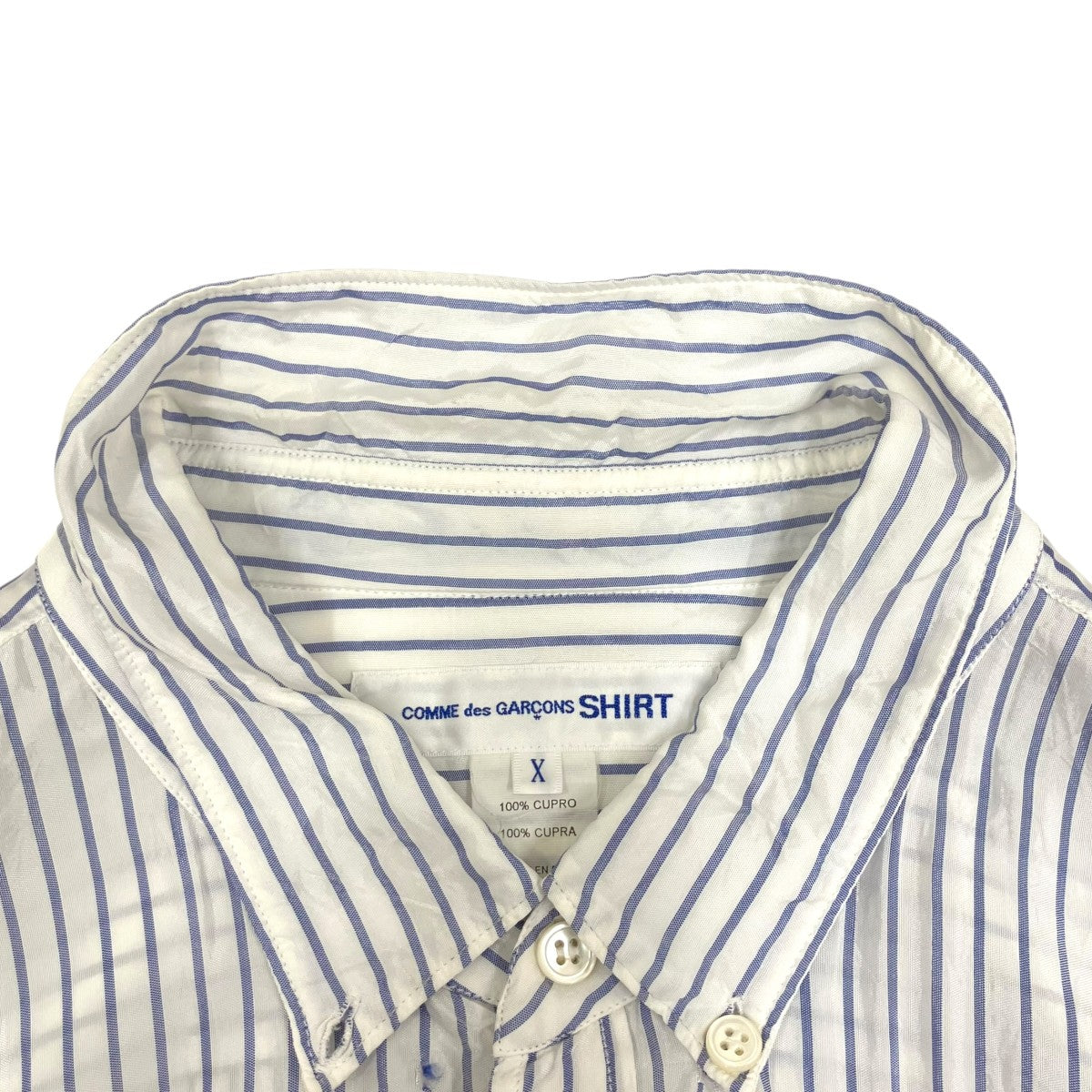 COMME des GARCONS SHIRT 半袖シャツ 古着・中古-7枚目のアイテム画像