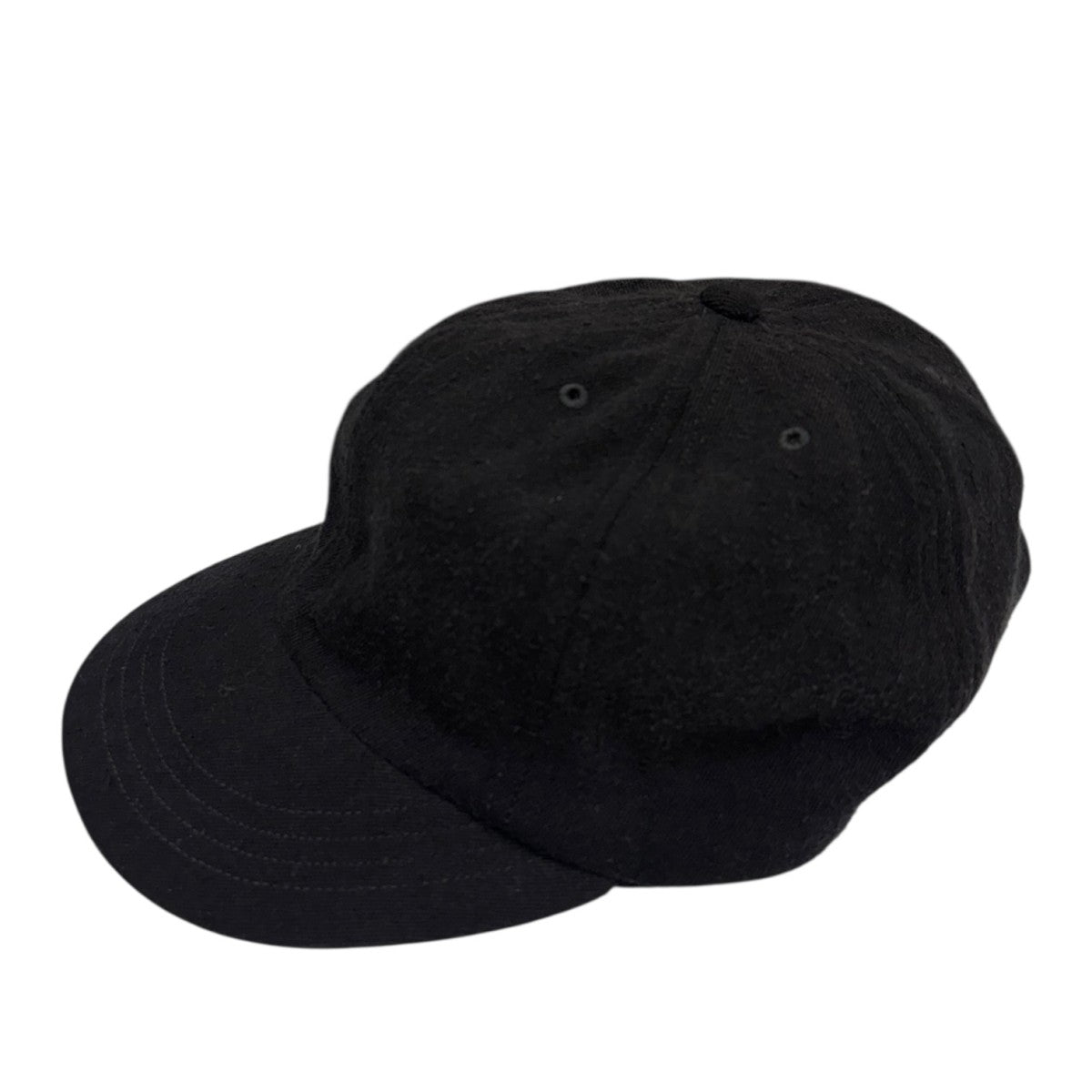 COMOLI(コモリ) SILK NEP CAPキャップZ01-07003 Z01-07003 ブラック