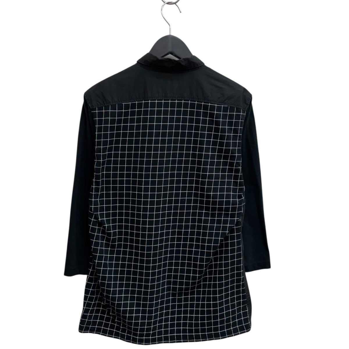 アンダーカバーシャツ UNDERCOVER（アンダーカバー）Co/Peストライプダブルカラー半袖シャツ