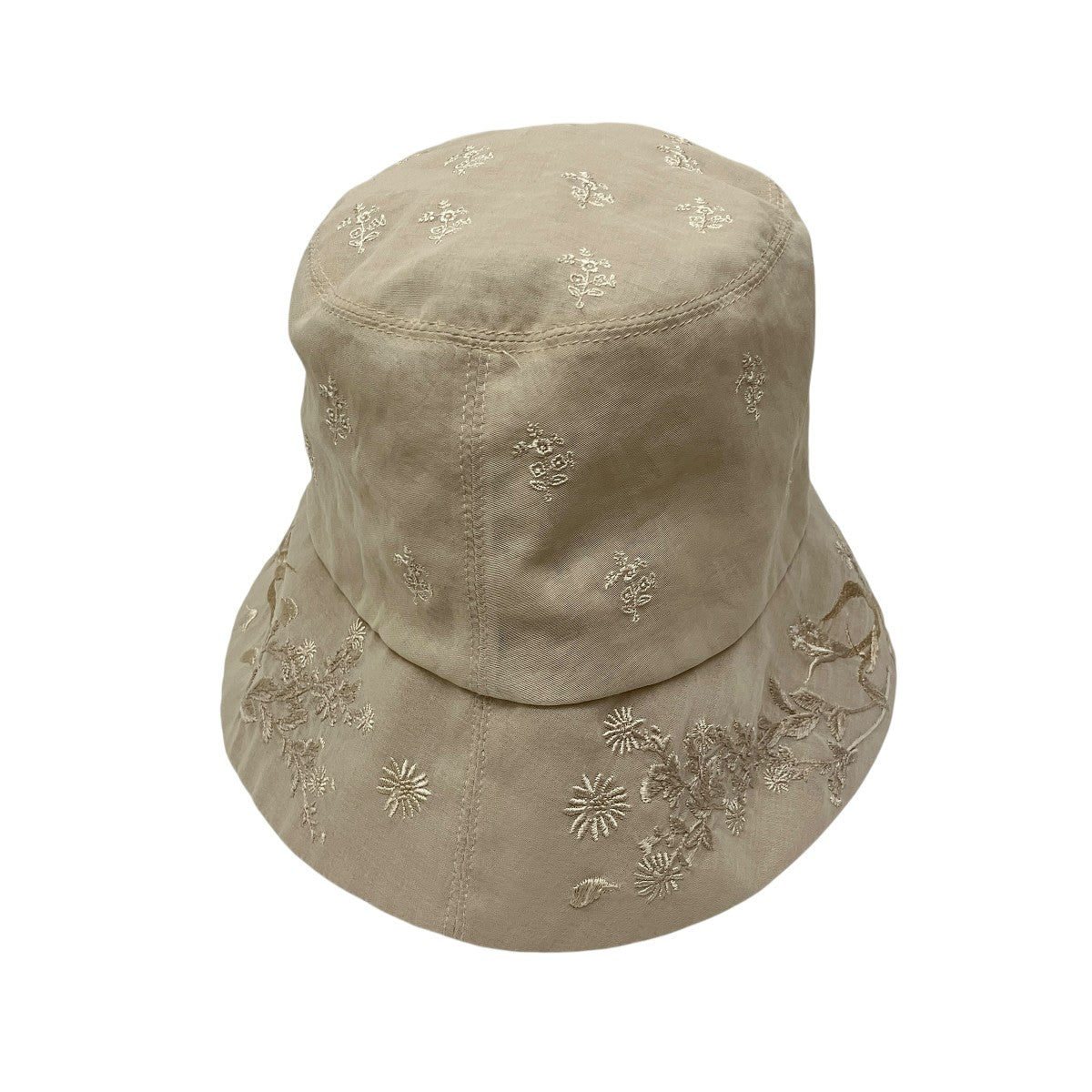 23SSFloral Embroidered Bucket HatレースハットMM23SS-AC506