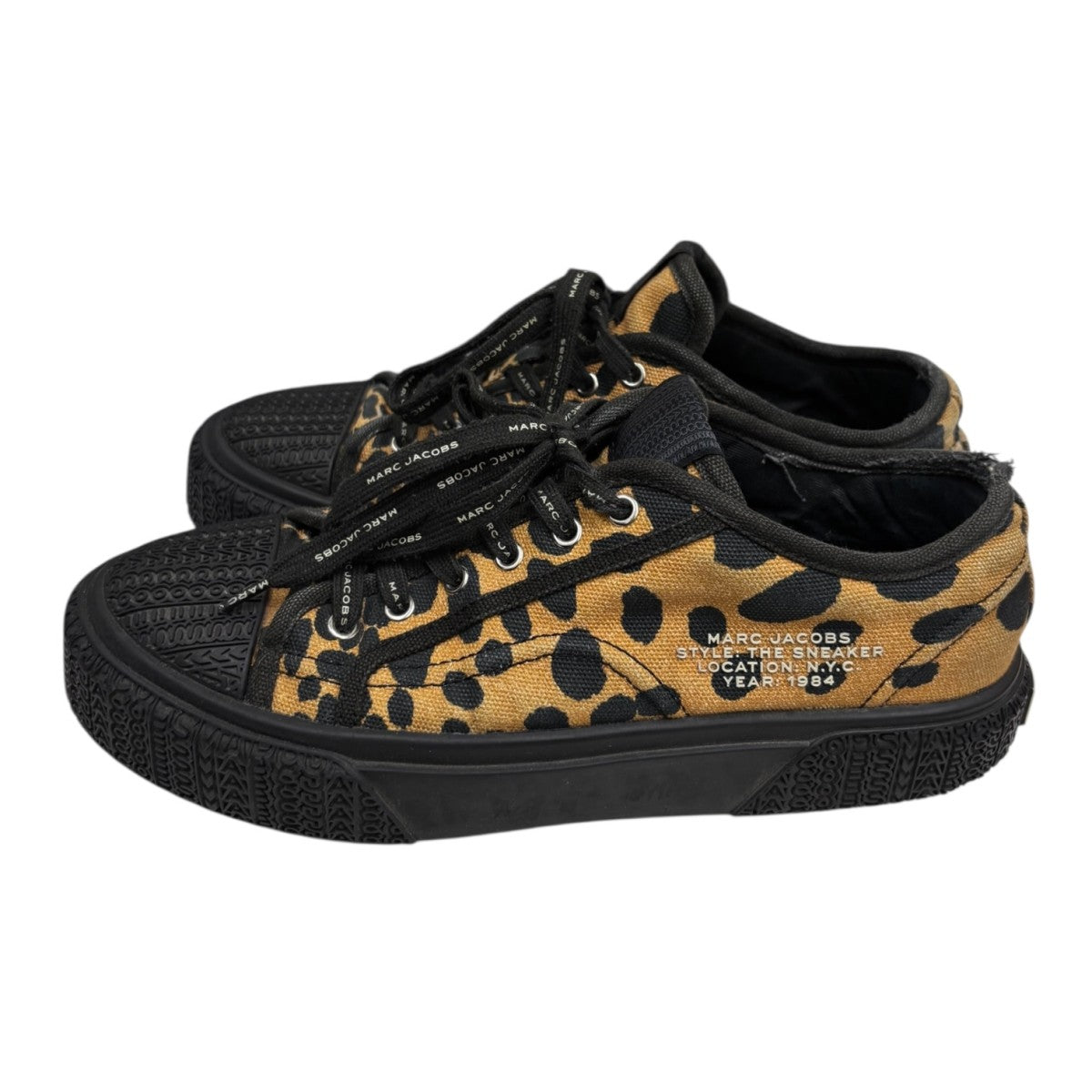 MARC JACOBS The Cheetahスニーカー2F4FS001F02 2F4FS001F02 ブラック