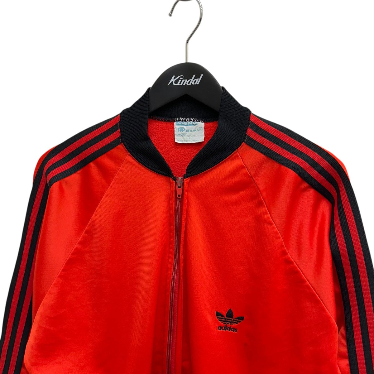 adidas(アディダス) 80S ATPトラックジャケット レッド×ブラック