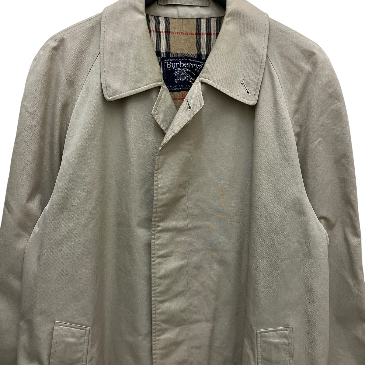 Burberry’s 80Sコート50 C92B 古着・中古-3枚目のアイテム画像