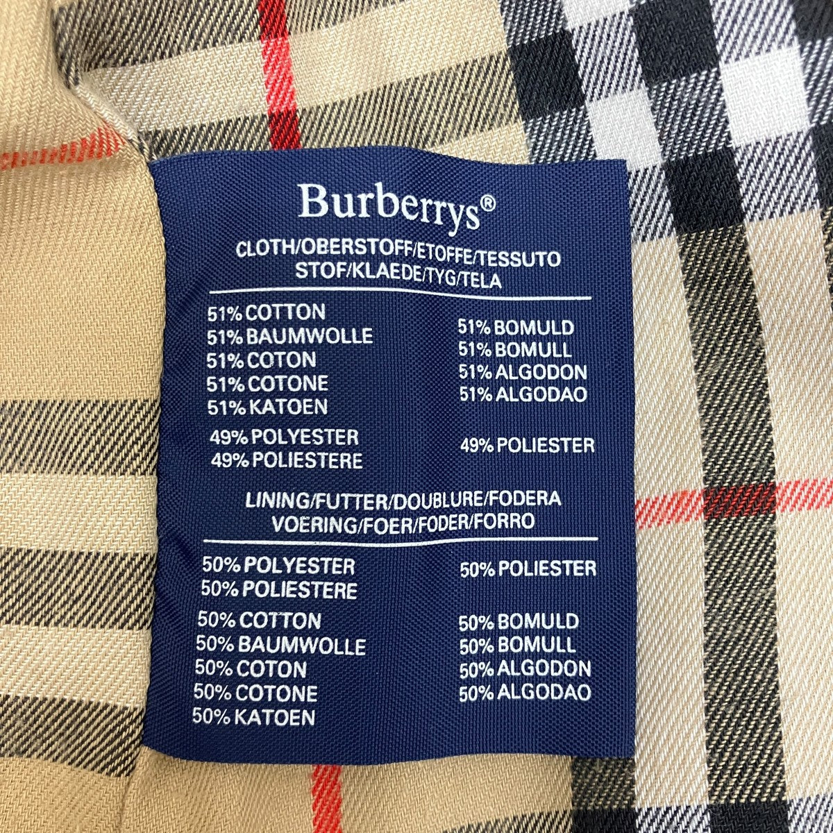 Burberry’s 80Sコート50 C92B 古着・中古-9枚目のアイテム画像