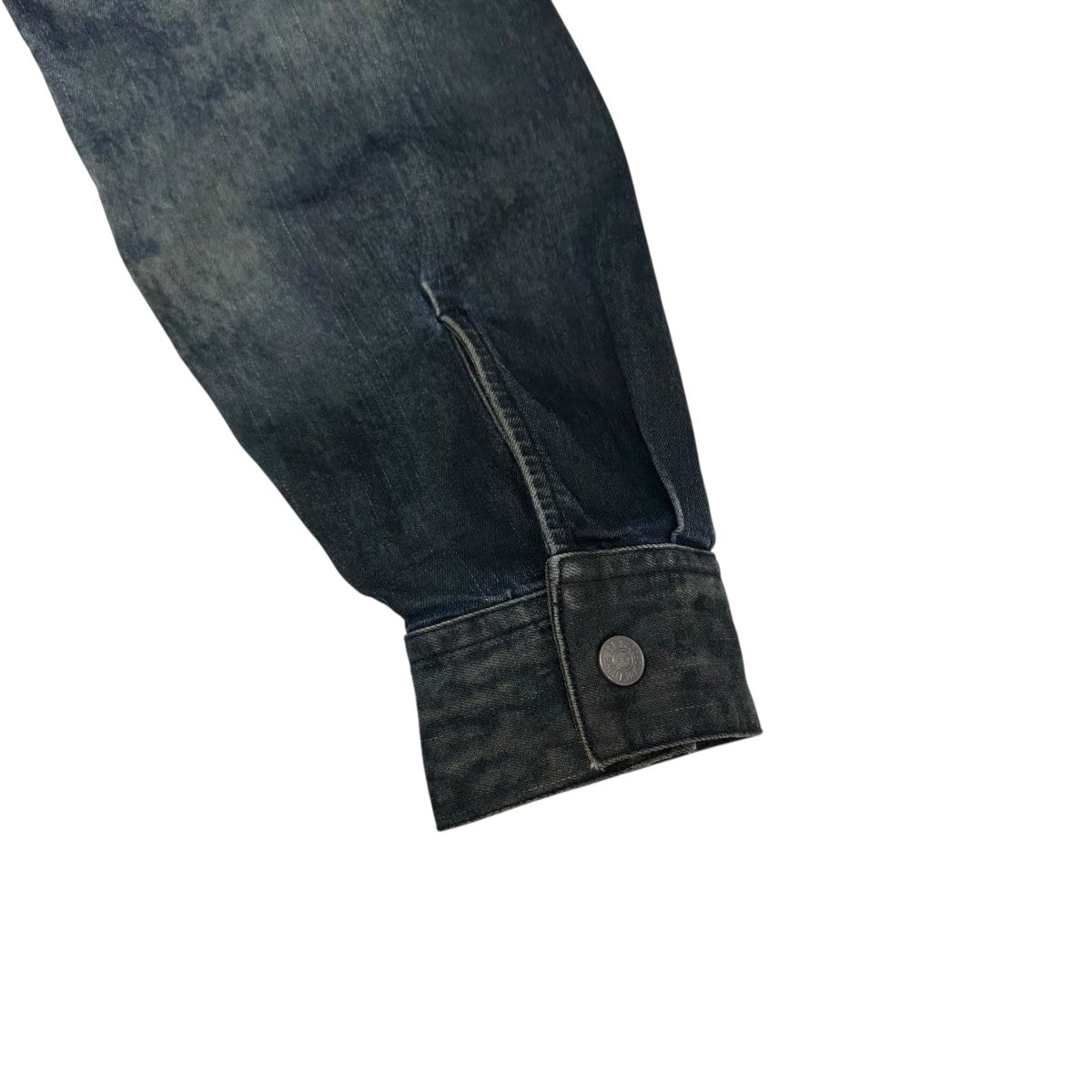 DIESEL S-SIMPLY-EPBS長袖シャツ0EPBS 0EPBS ネイビー×ブラック サイズ
