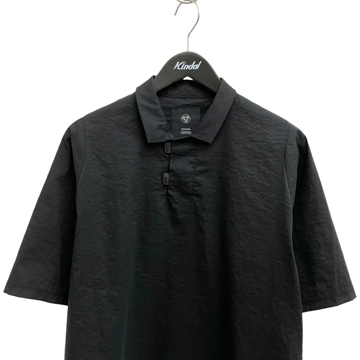 TEATORA CAPSULESNAP POLO SHIRT AQUAKINESIS半袖シャツTT-CSNAP-POLO-AQ 古着・中古-3枚目のアイテム画像
