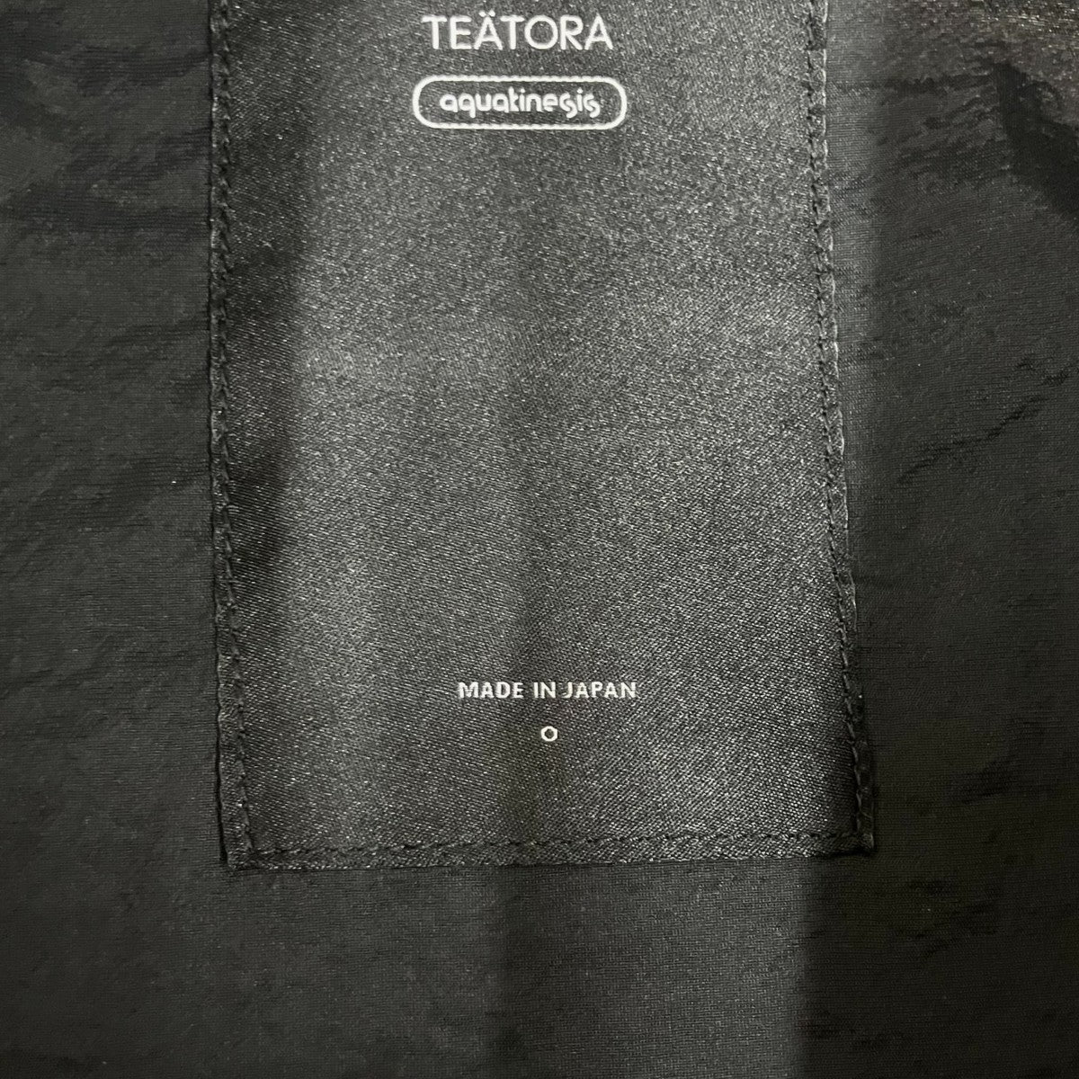 TEATORA CAPSULESNAP POLO SHIRT AQUAKINESIS半袖シャツTT-CSNAP-POLO-AQ 古着・中古-5枚目のアイテム画像