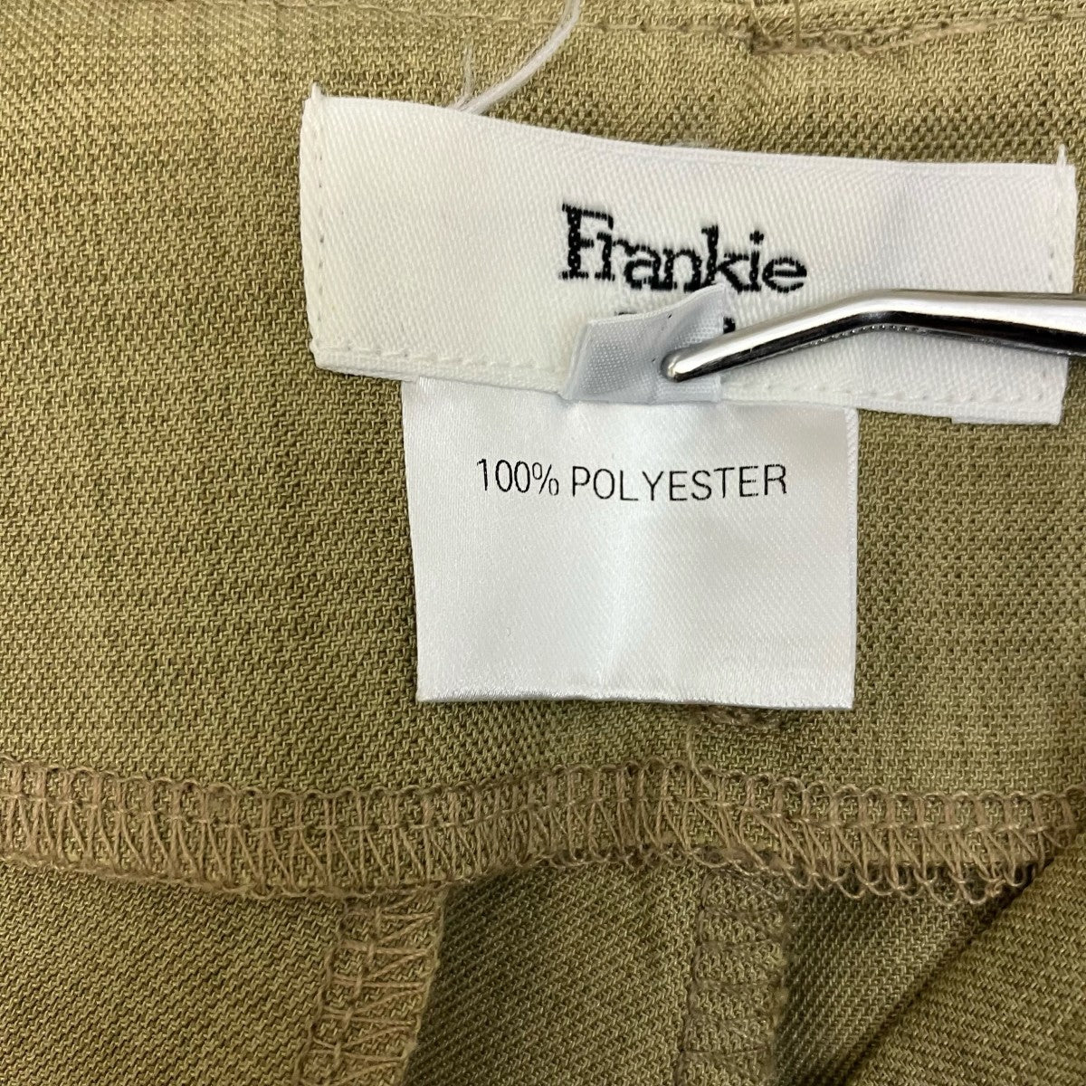 Frankie SHOP ベルトパンツ 古着・中古-6枚目のアイテム画像
