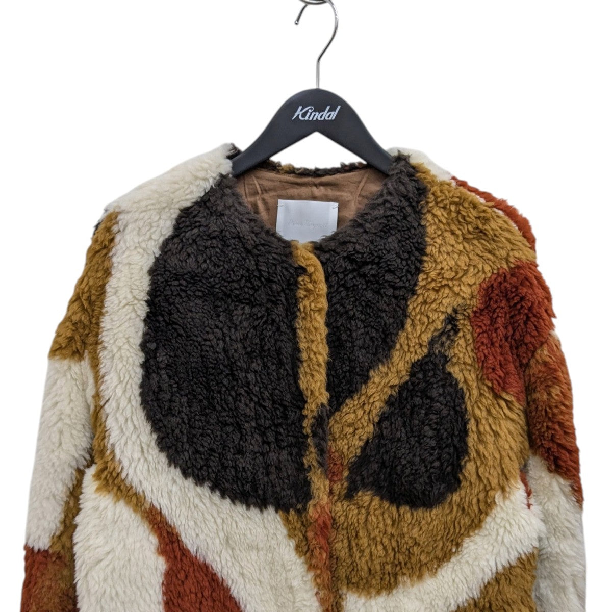 mame kurogouchi(マメクロゴウチ) 23AWSliver Knitted Fluffy Wool I