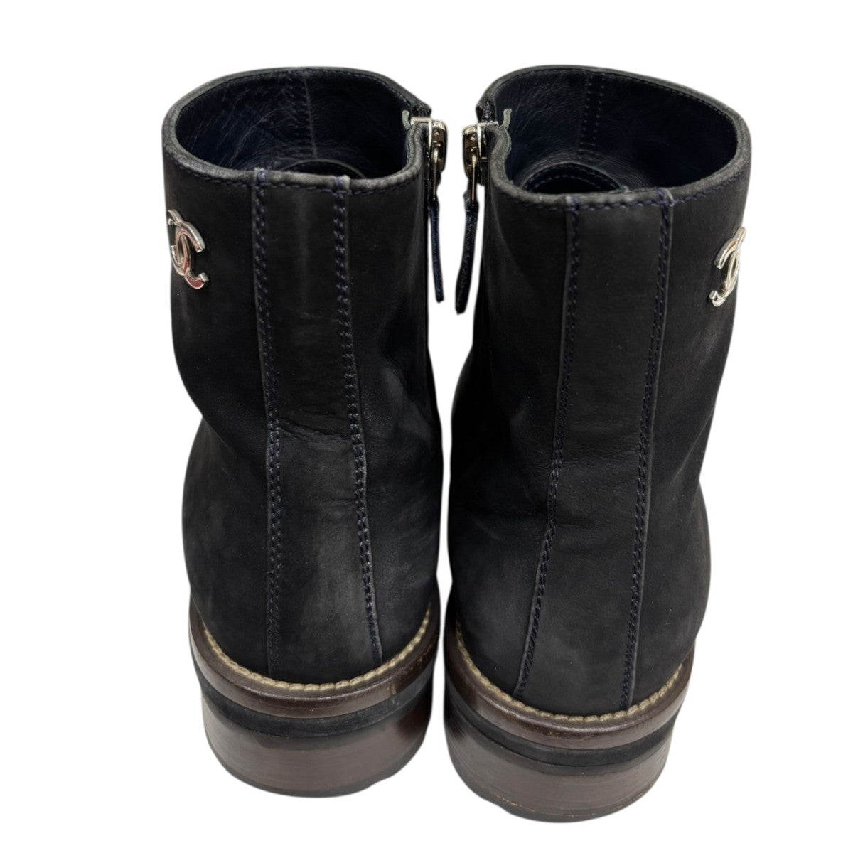 CHANEL ブーツA G29092 A G29092 ブラック サイズ 37.5(24.5cm