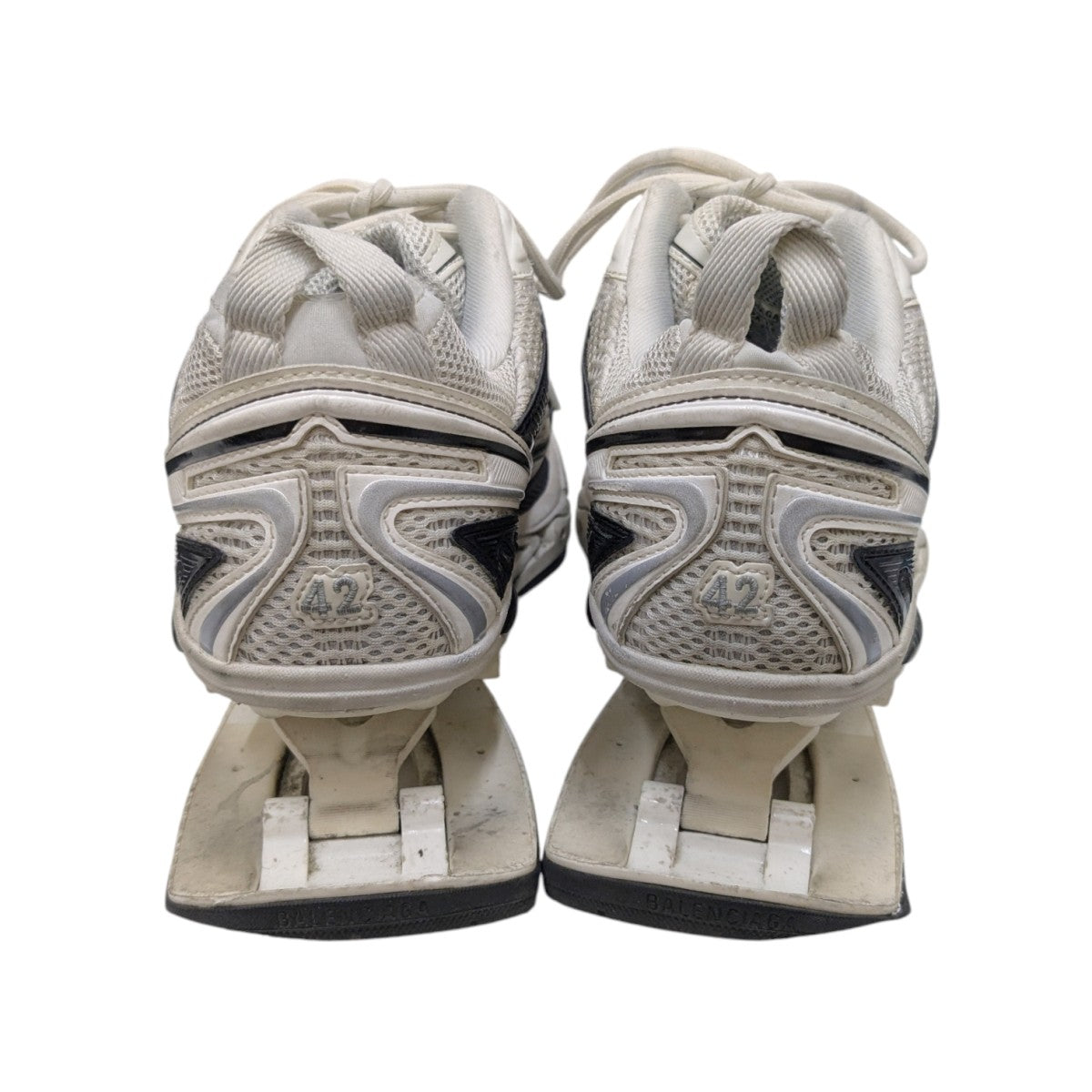 BALENCIAGA(バレンシアガ) X Panderスニーカー ホワイト×グレー サイズ