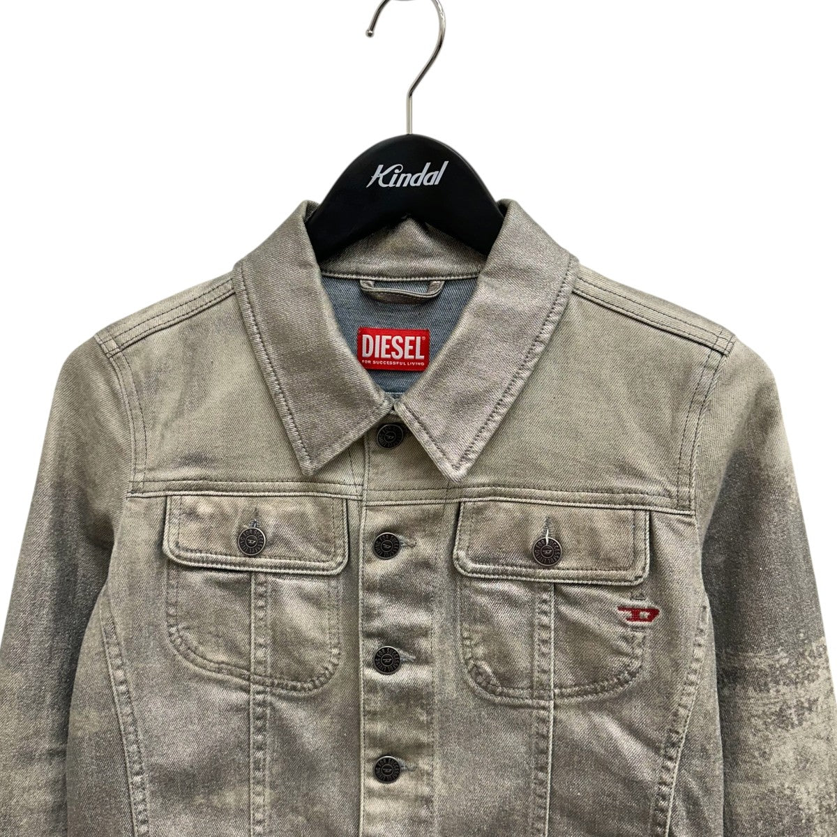DIESEL 24AWDE-SLIMMY-SPデニムジャケットA14796 古着・中古-3枚目のアイテム画像