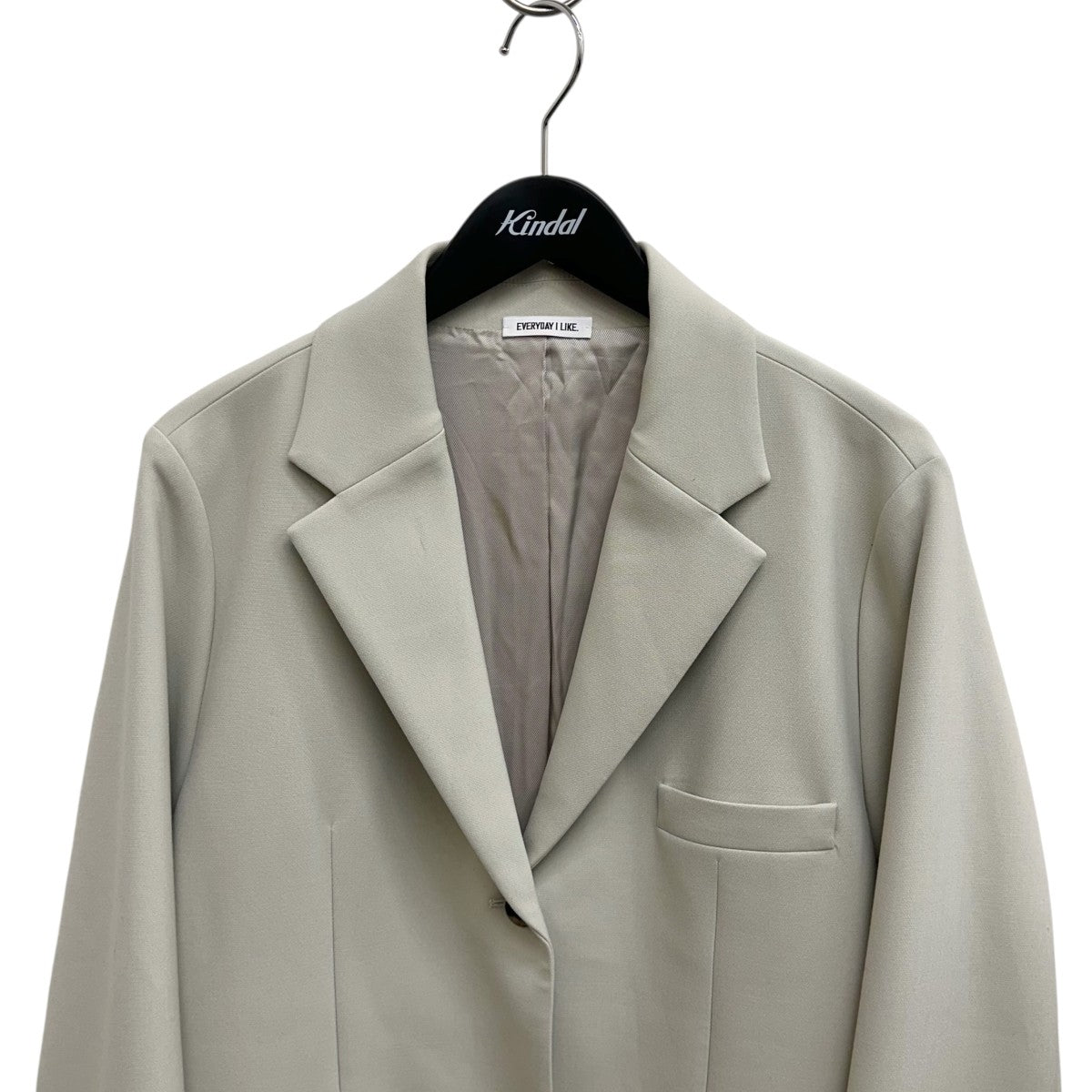 EVERYDAY I LIKE． Essential jacketテーラードジャケット24-010-500-8090-1-0 古着・中古-3枚目のアイテム画像