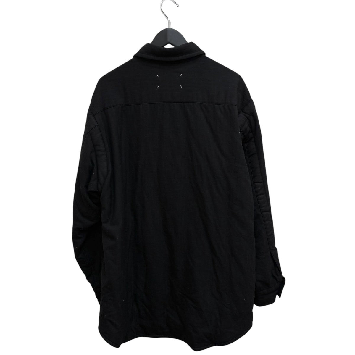 Maison Margiela 中綿チョークストライプシャツジャケットS51DL0403 古着・中古-2枚目のアイテム画像