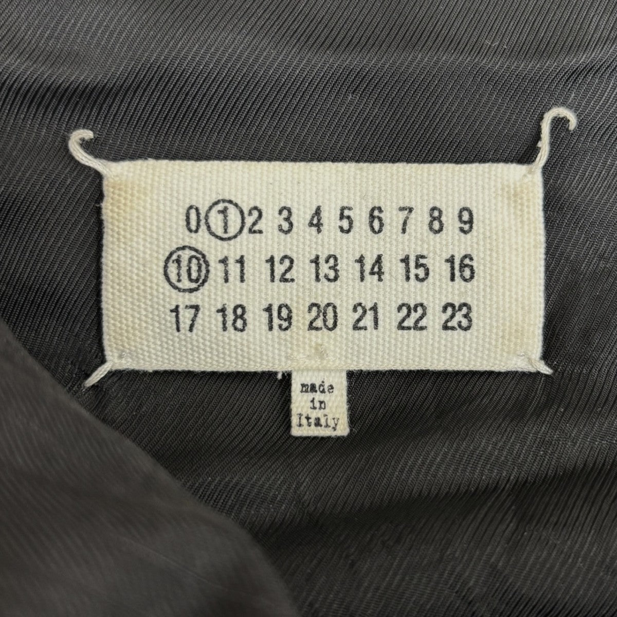 Maison Margiela 中綿チョークストライプシャツジャケットS51DL0403 古着・中古-5枚目のアイテム画像