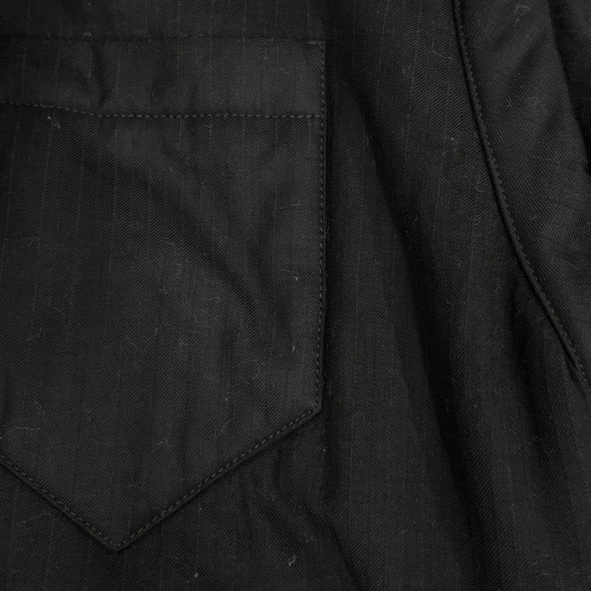Maison Margiela 中綿チョークストライプシャツジャケットS51DL0403 古着・中古-7枚目のアイテム画像