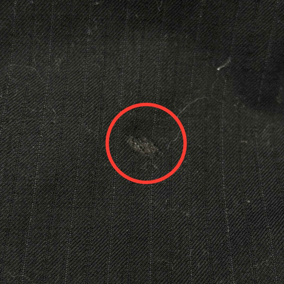 Maison Margiela 中綿チョークストライプシャツジャケットS51DL0403 古着・中古-8枚目のアイテム画像