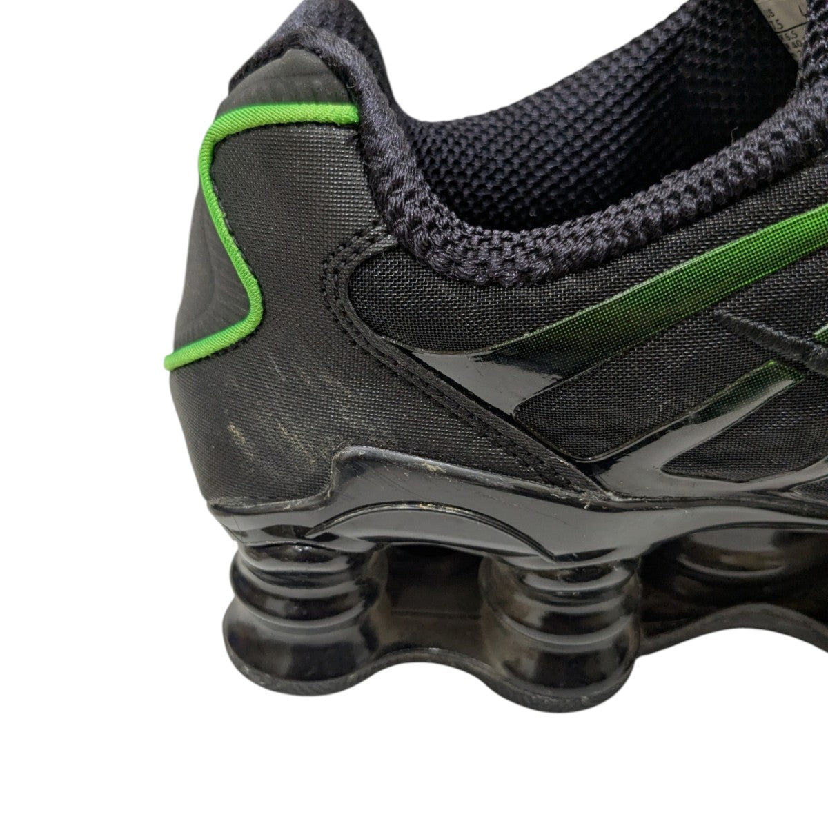 NIKE SHOX TLスニーカーAV3595-012 AV3595-012 ブラック×グリーン NIKE SHOX TLスニーカーAV3595-012 AV3595-012 ブラック×グリーン