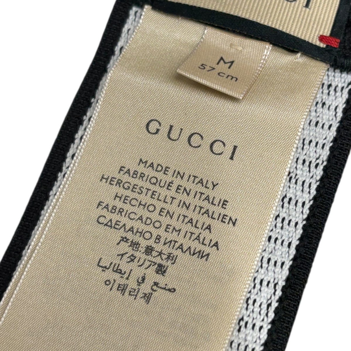 GUCCI インターロッキングGヘアバンド676646 3GAEA 古着・中古-5枚目のアイテム画像