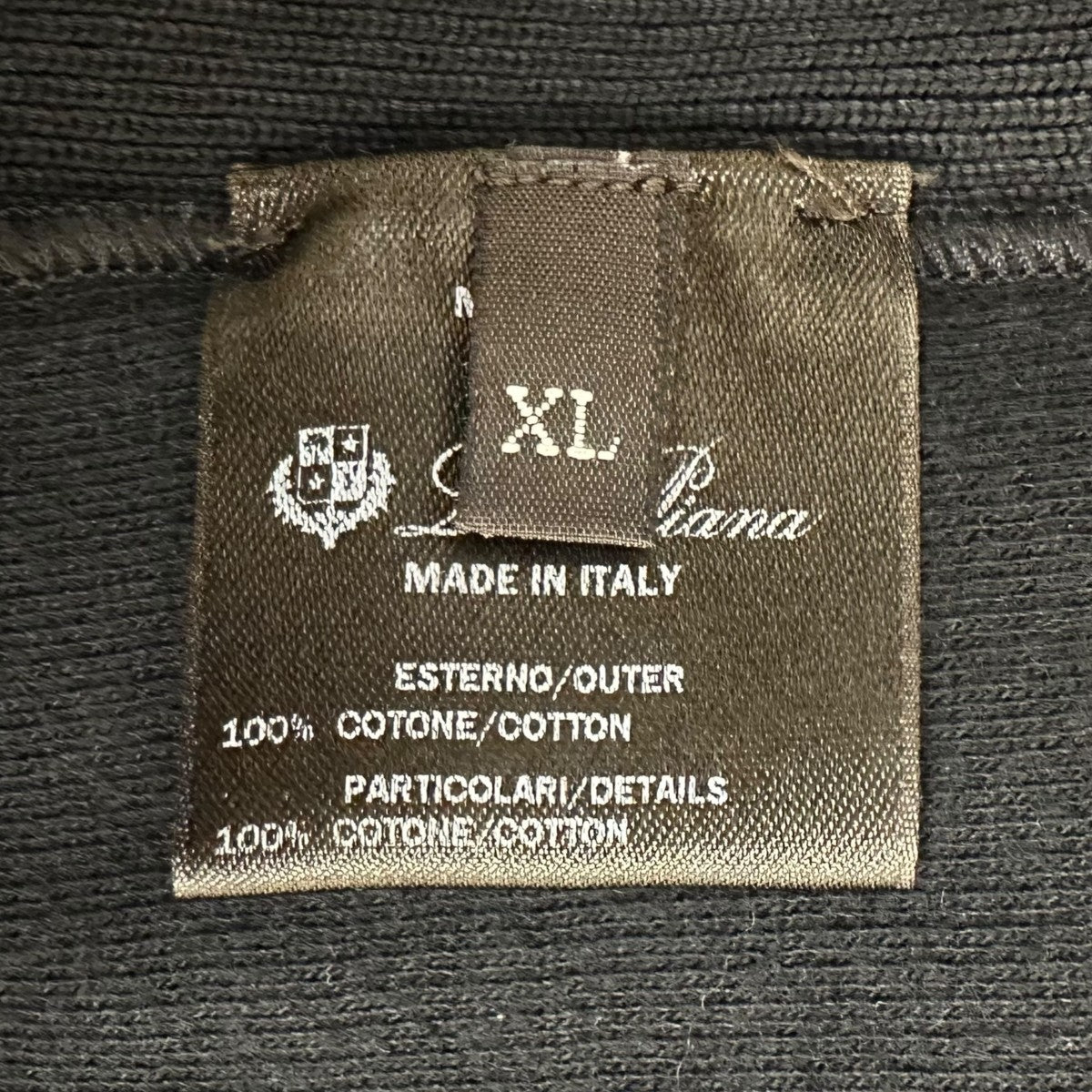 LORO PIANA×藤原ヒロシ コットンニットパーカー 古着・中古-5枚目のアイテム画像