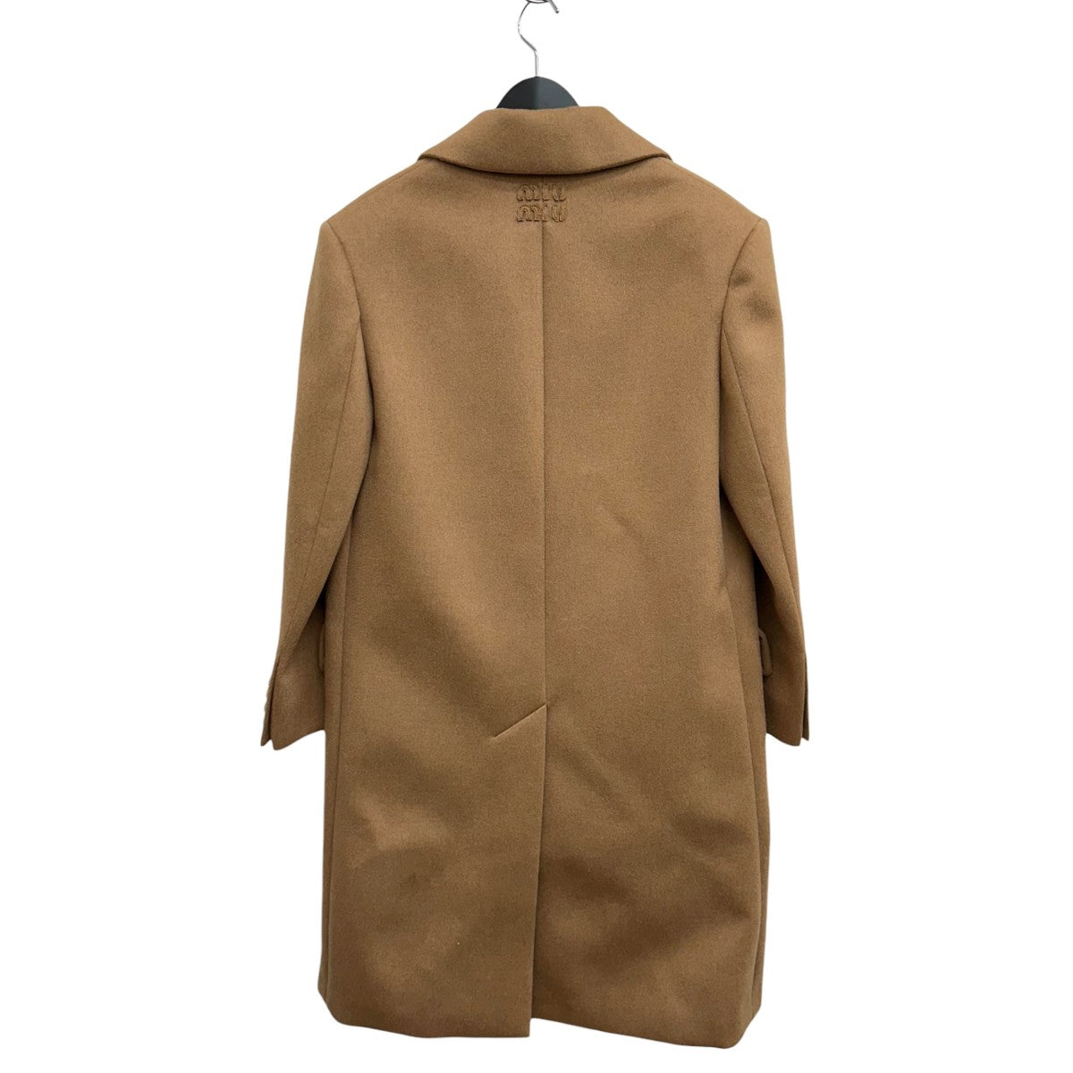 CAMEL HAIR DOUBLE-BREASTED COATロングコート