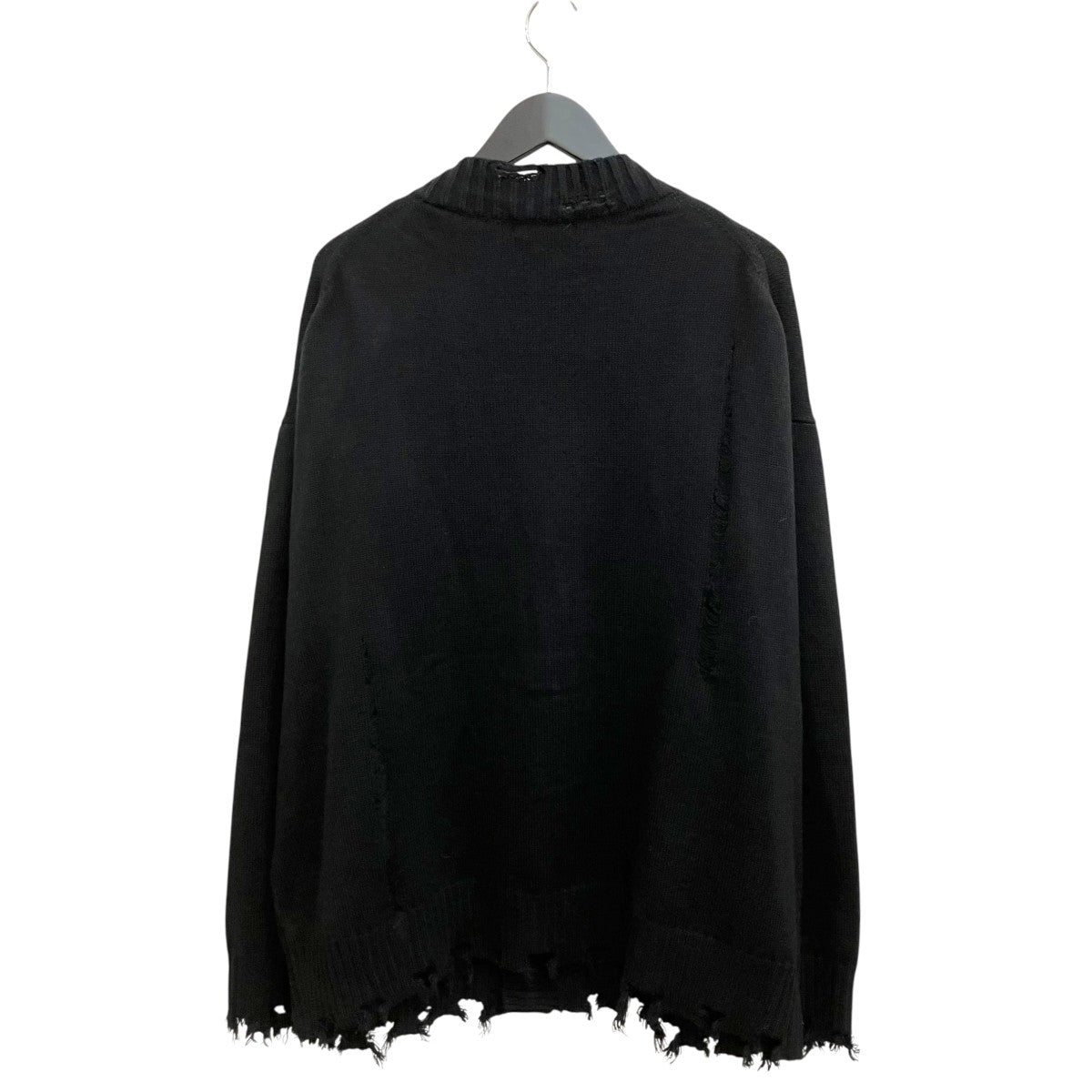7G BULKY WOOL DAMAGE V-NECK CARDIGANカーディガンUM-K39-613