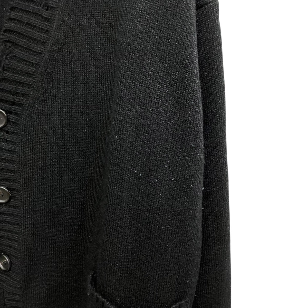 7G BULKY WOOL DAMAGE V-NECK CARDIGANカーディガンUM-K39-613