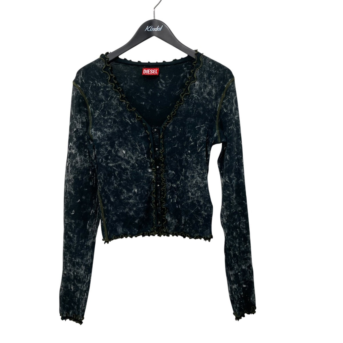 DIESEL カーディガン0JQAT 古着・中古-1枚目のアイテム画像