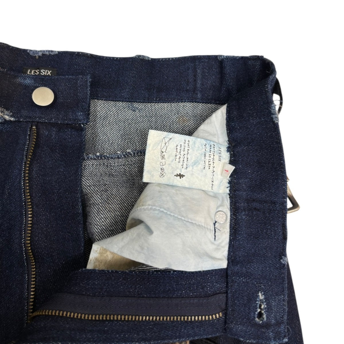 LES SIX 24AWEXPLODED gout denimデニムパンツfyrtio-nio-7-pnt-EXgd 古着・中古-6枚目のアイテム画像