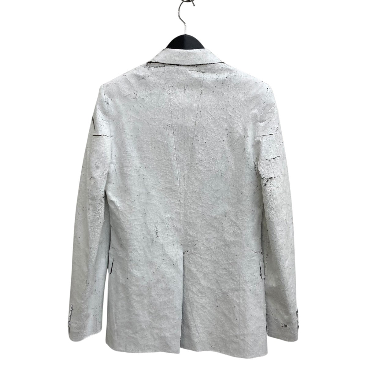 MM6 Maison Margiela 25SSクラックペイント ジャケットテーラードジャケットSH2BN0010 古着・中古-2枚目のアイテム画像