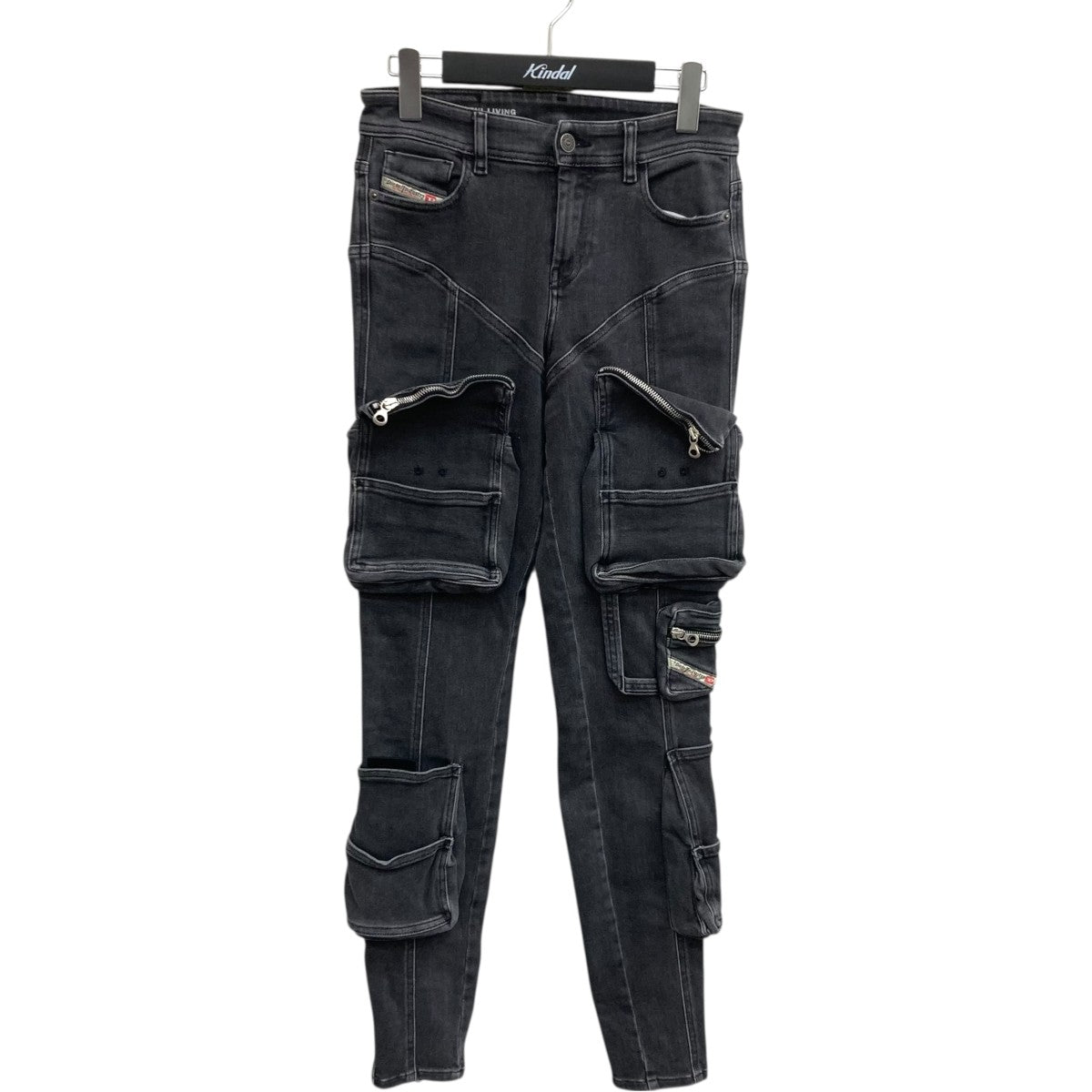 DIESEL Super Skinny Jeans 3Dポケットパンツ09F27 古着・中古-1枚目のアイテム画像
