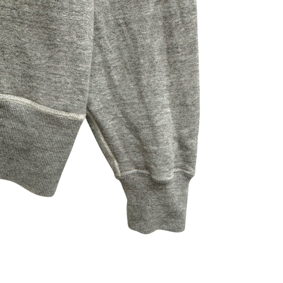 ハーフジップスウェット