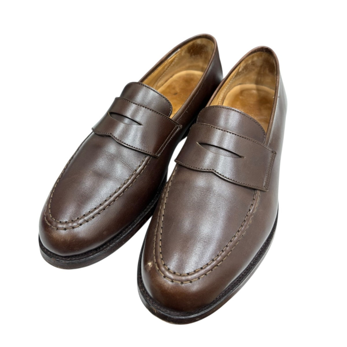 Crockett ＆ Jones BOSTON2ローファー6224+1175-01 古着・中古-1枚目のアイテム画像