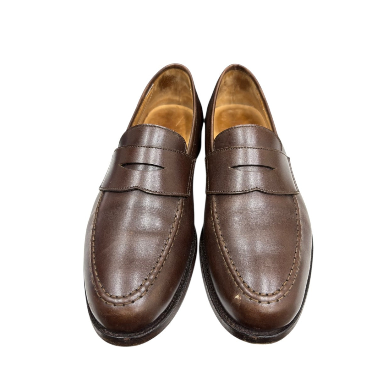 Crockett ＆ Jones BOSTON2ローファー6224+1175-01 古着・中古-2枚目のアイテム画像
