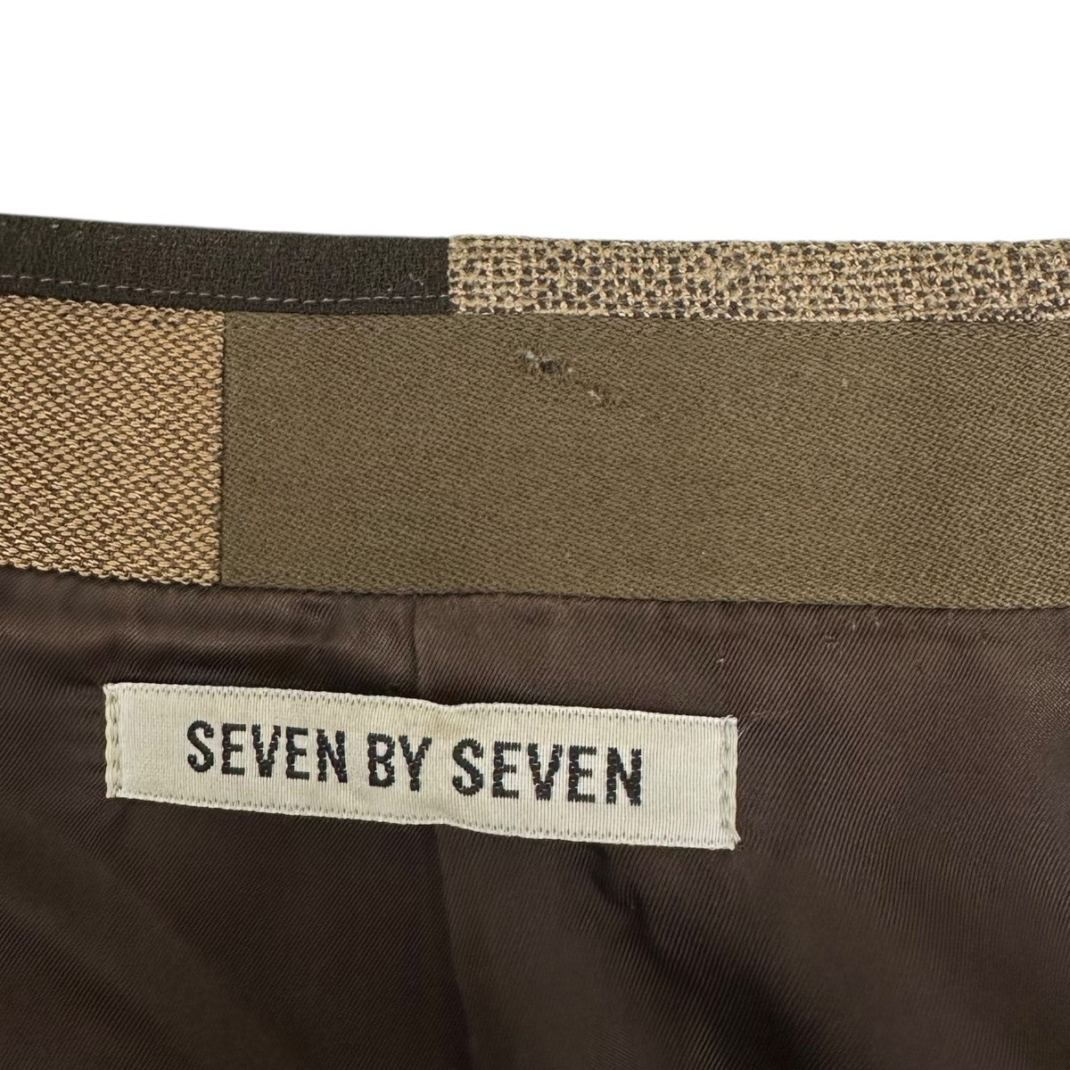 SEVEN BY SEVEN VINTAGE FABRIC PATCHWORK JACKETジャケット821002 古着・中古-7枚目のアイテム画像