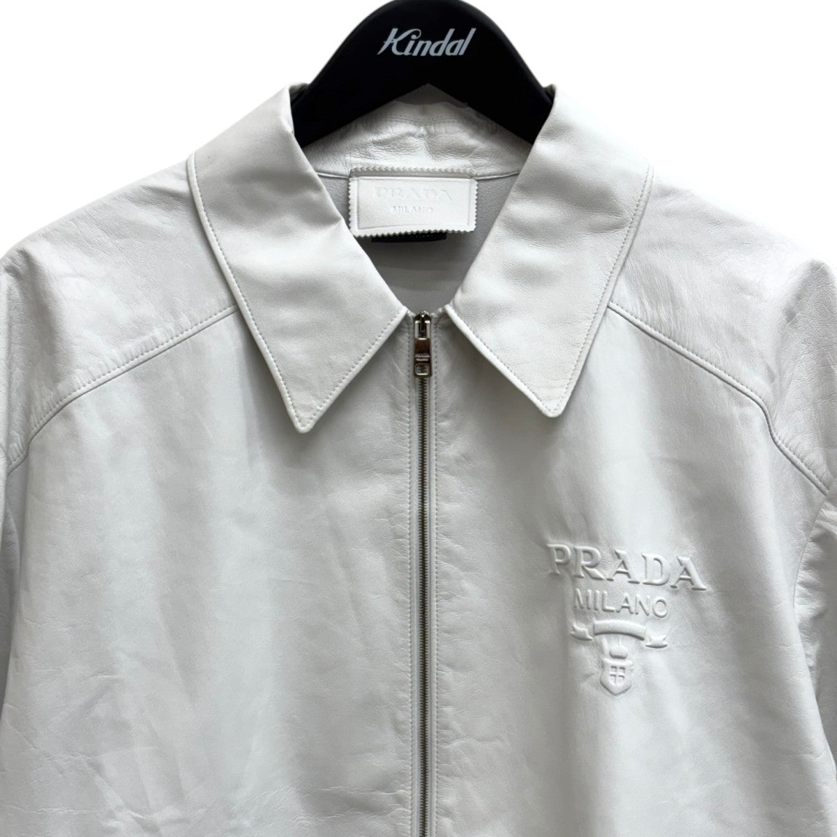 PRADA レザージャケットUPC178 08P 古着・中古-3枚目のアイテム画像