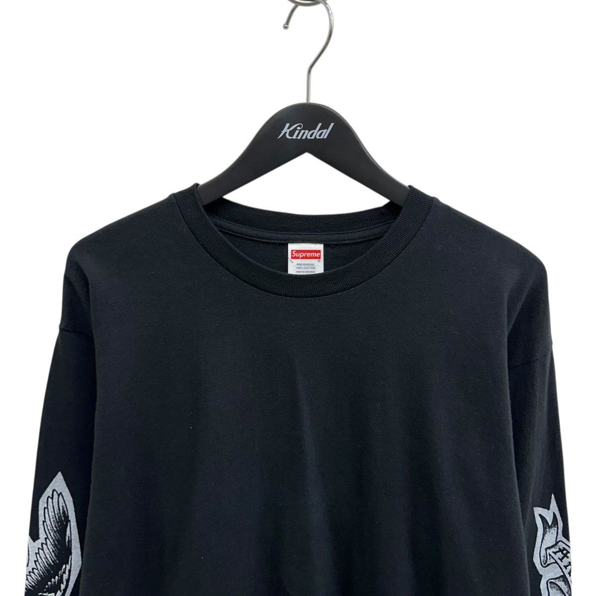 Supreme×ANTIHERO 長袖TシャツRN#101837 PLE-SHRUNK 古着・中古-3枚目のアイテム画像
