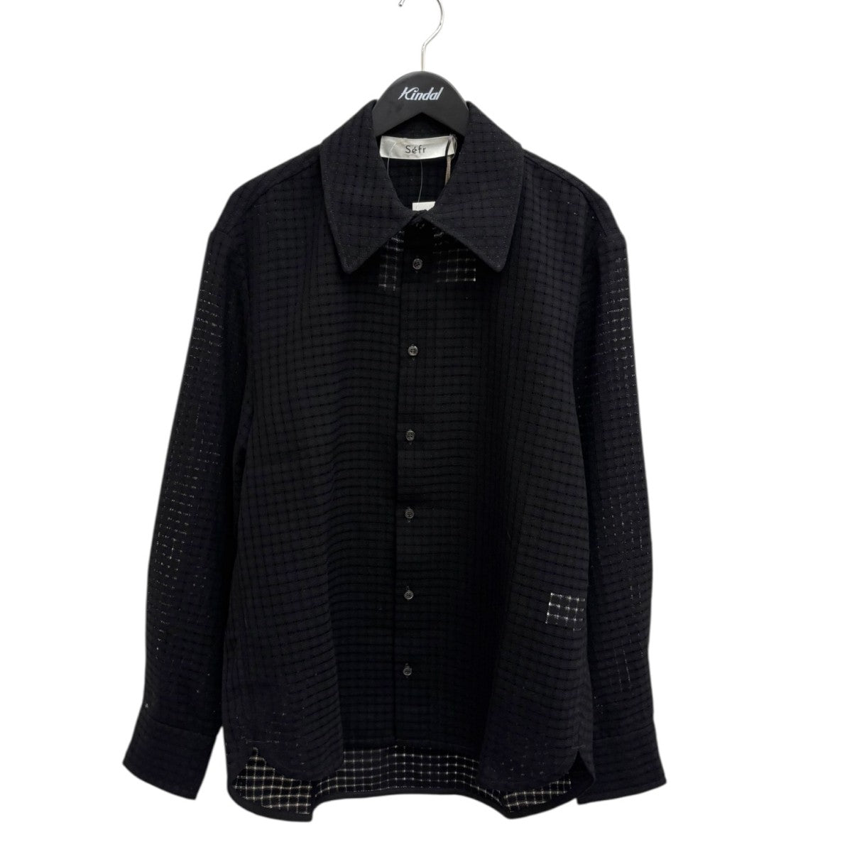 Sefr WES SHIRTシャツジャケットSF-25SSM-023 古着・中古-1枚目のアイテム画像