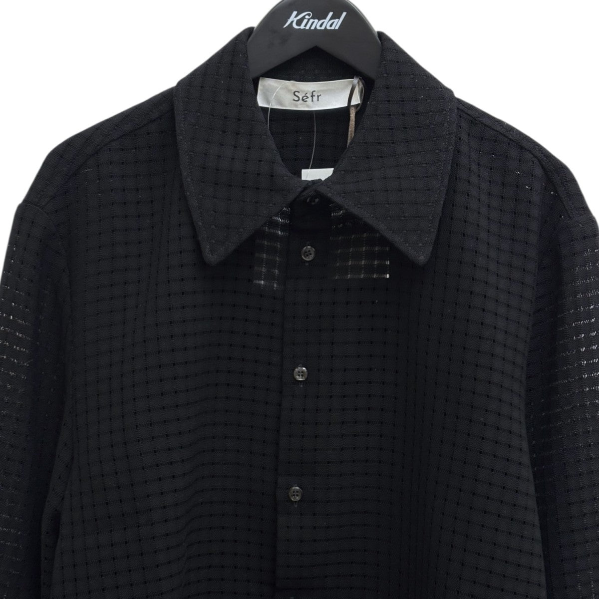 Sefr WES SHIRTシャツジャケットSF-25SSM-023 古着・中古-3枚目のアイテム画像