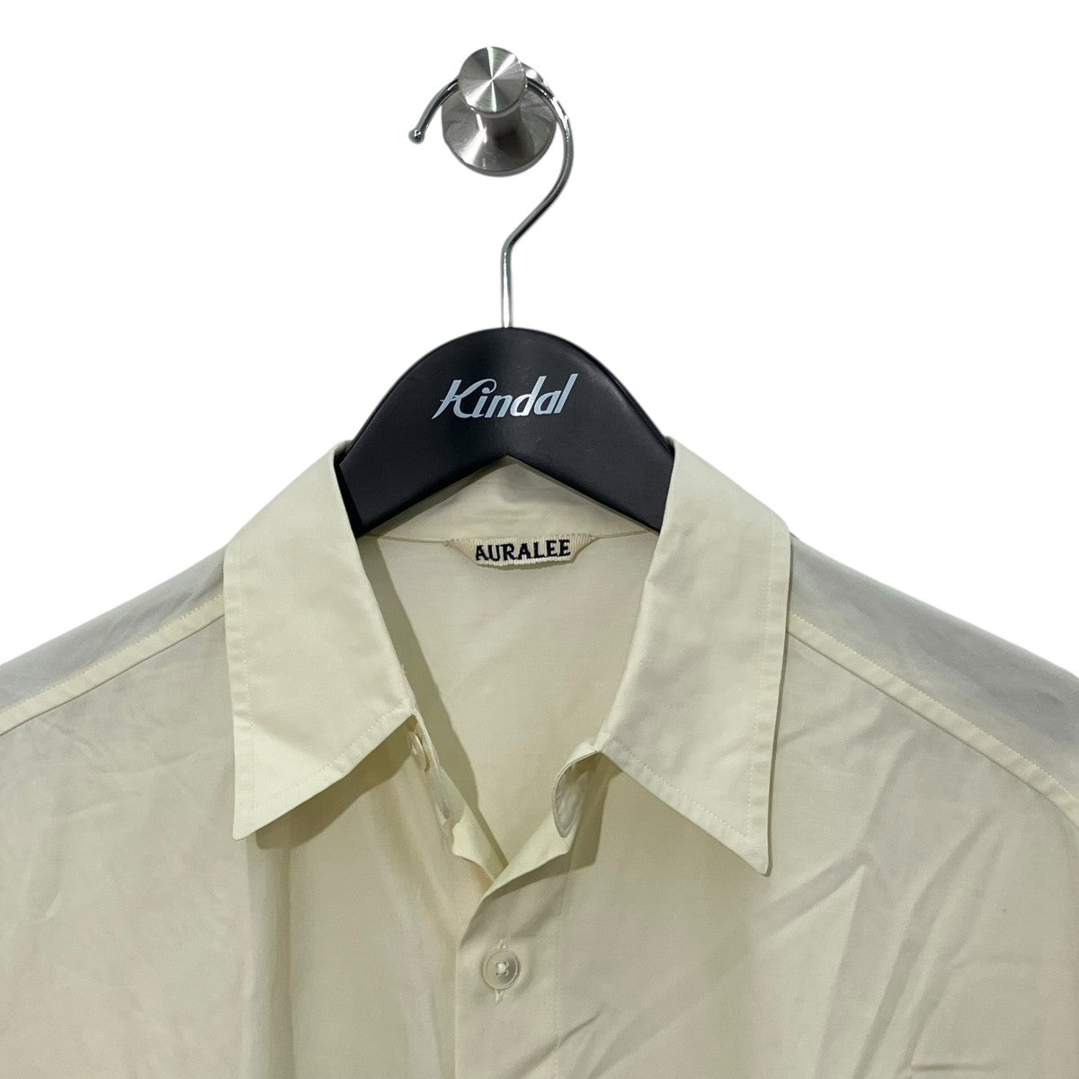 AURALEE 24SSWASHED FINX TWILL BIG SHIRT長袖シャツA24SS02TN 古着・中古-3枚目のアイテム画像