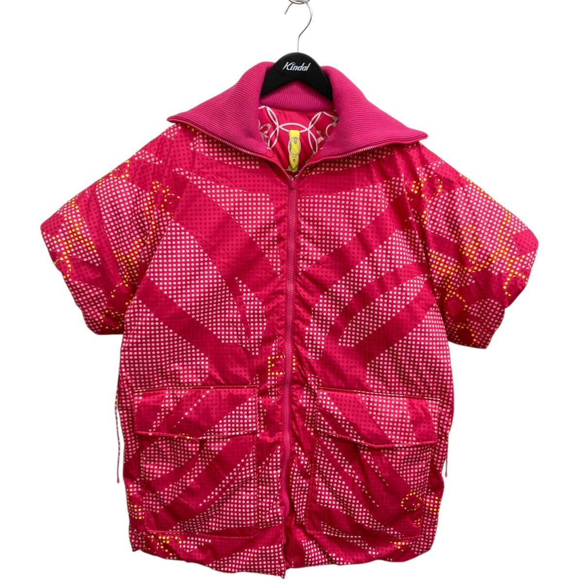 HERMES 22AW キルティング リバーシブルダウンジャケット 朝の散歩 2H0156D5 古着・中古-5枚目のアイテム画像