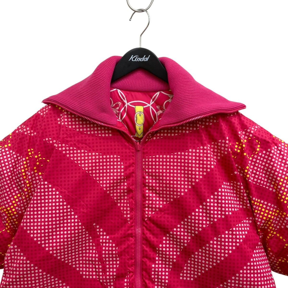 HERMES 22AW キルティング リバーシブルダウンジャケット 朝の散歩 2H0156D5 古着・中古-7枚目のアイテム画像