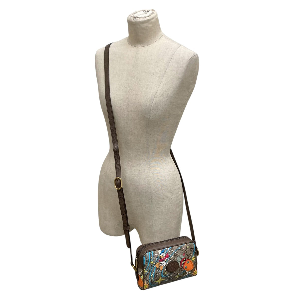 GUCCI(グッチ) ×DISNEY GGスプリーム ドナルドダックショルダーバッグ