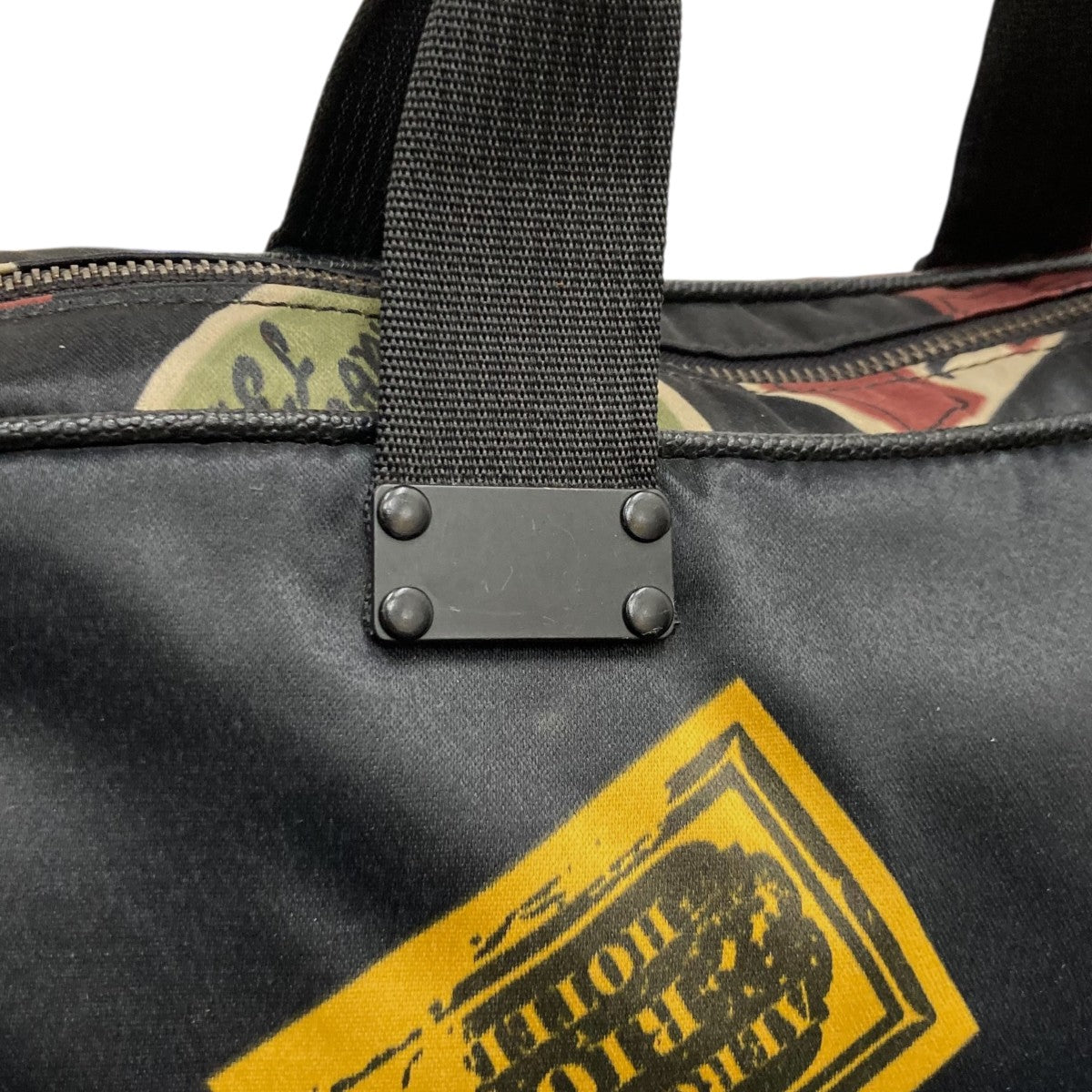 Jean Paul GAULTIER(ジャンポールゴルチェ) ボストンバッグ ブラック