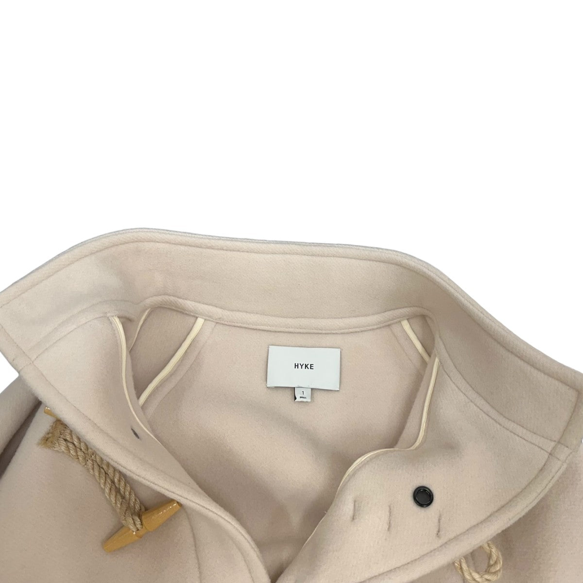 HYKE(ハイク) DOUBLE FACE DUFFLE JACKETダッフルコート27067 27067