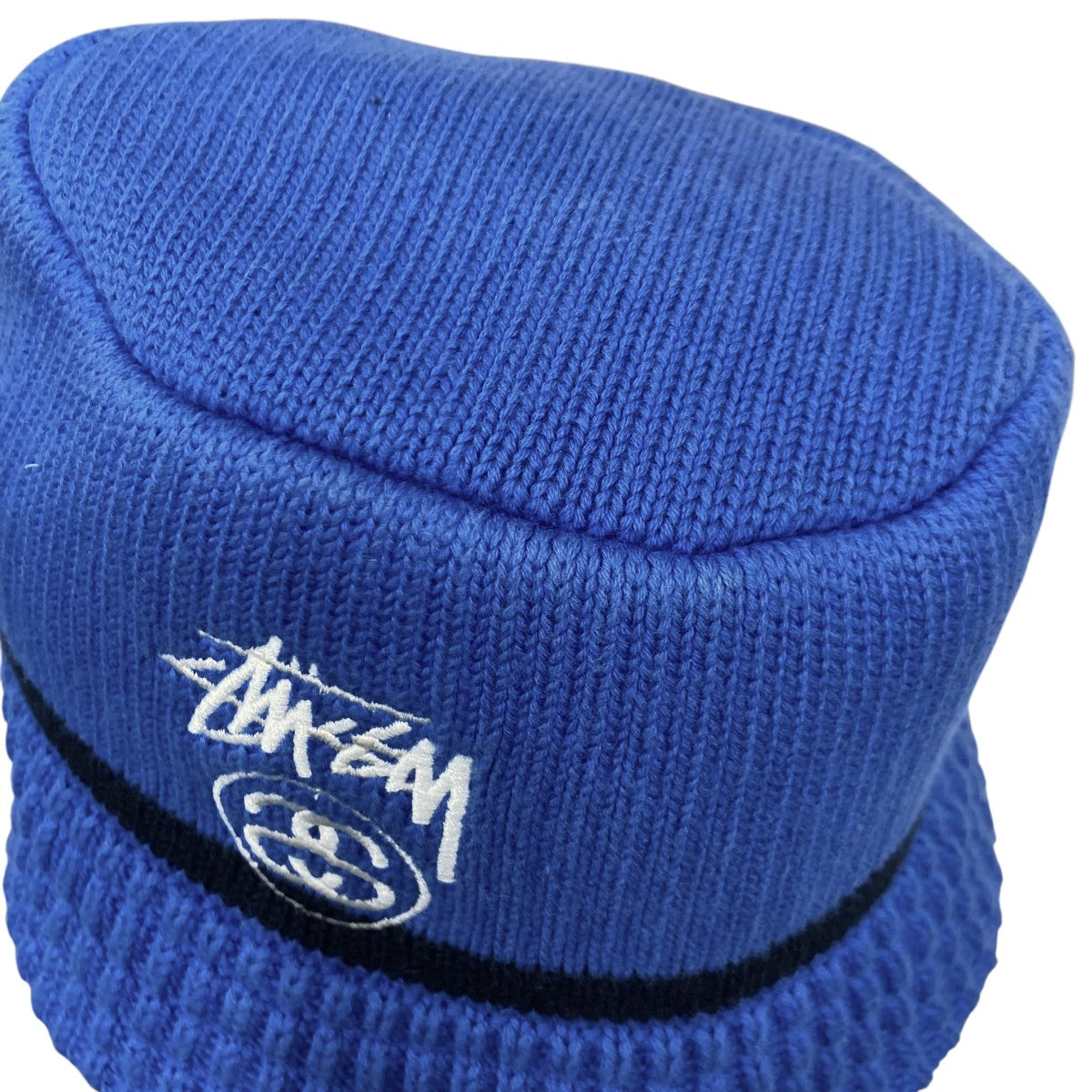 stussy(ステューシー) 90s〜00sニットハットCA 28823 CA 28823 ブルー