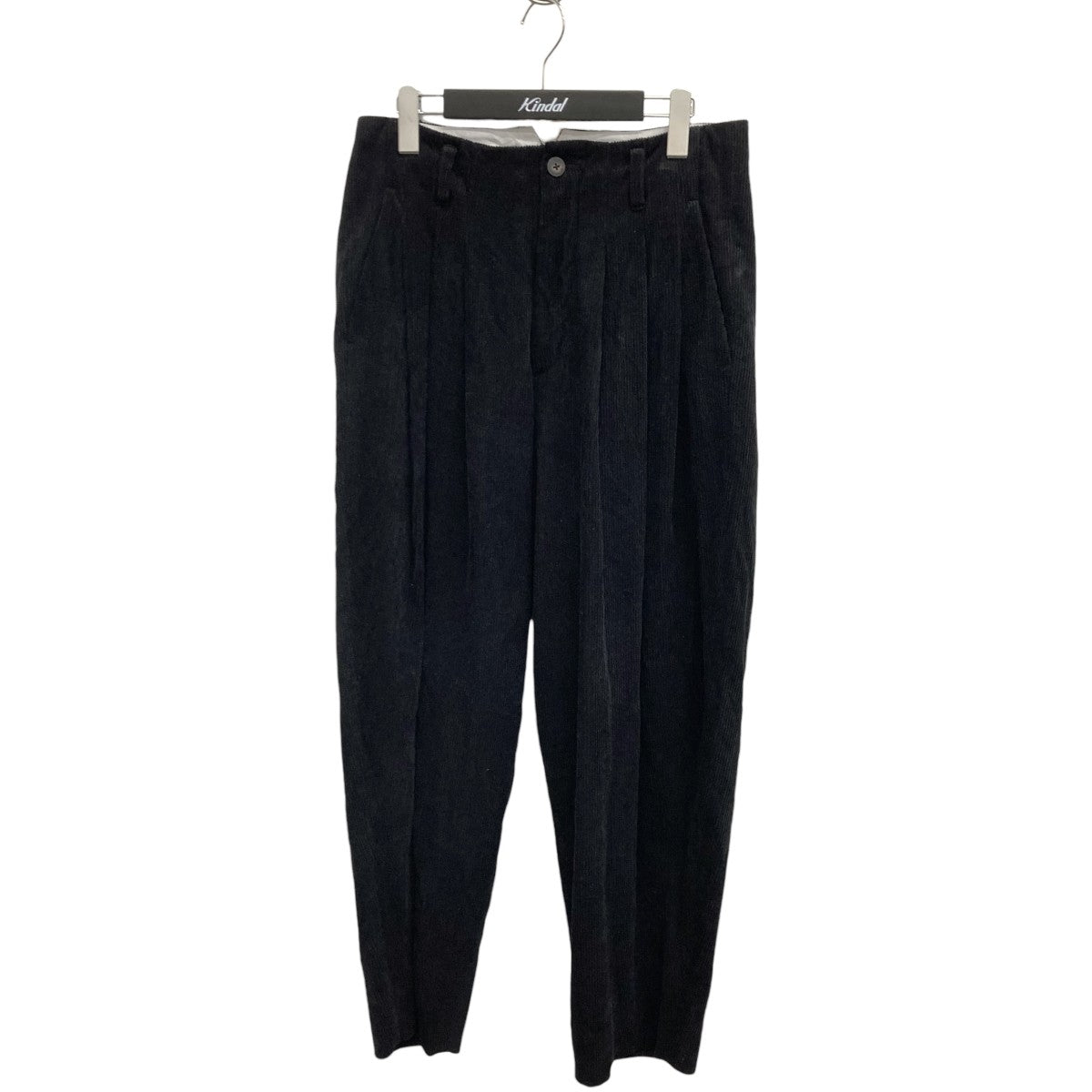 calmlence Triple Pleated Wide CorduroyコーデュロイパンツPANTS032 古着・中古-1枚目のアイテム画像